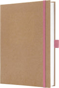 Sigel JN843 Notebook Jolie Pure Pink Approx A5 Blank Hardcover Pink New
