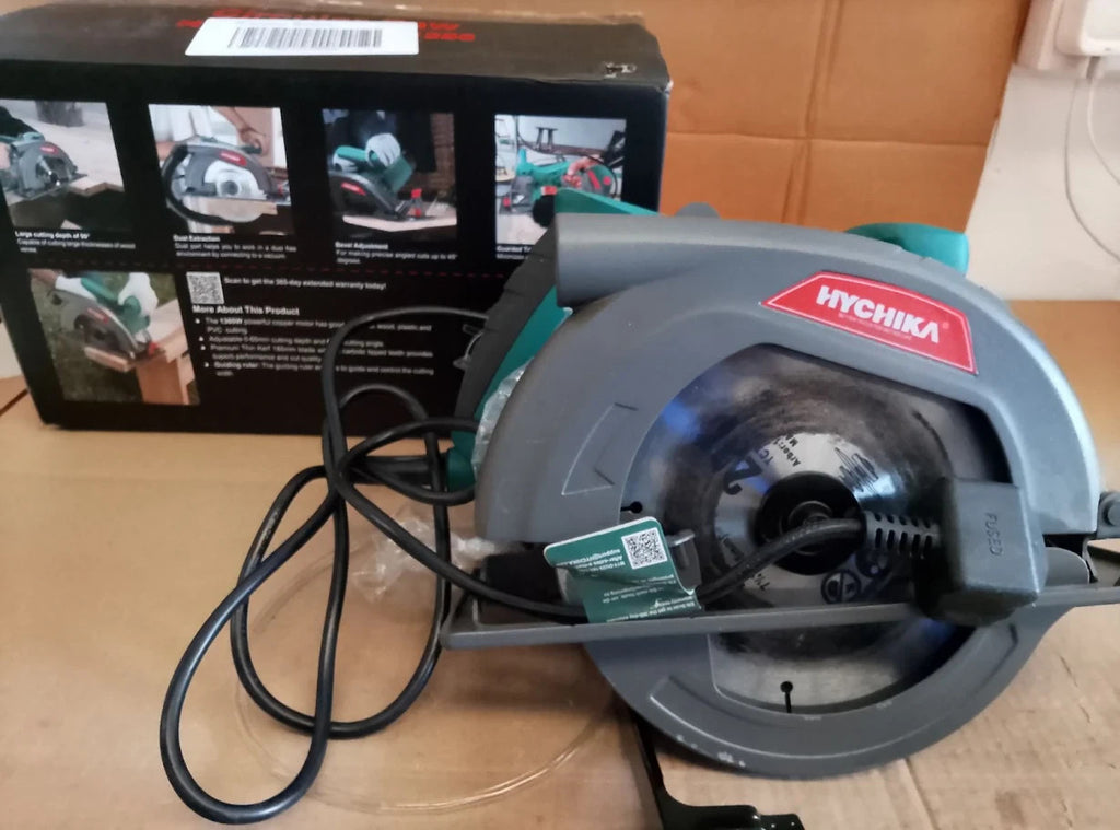 Hychika  Circular 1300W 4500RPM Maximum Cutting Depth 65mm 45mm Cutting Wood