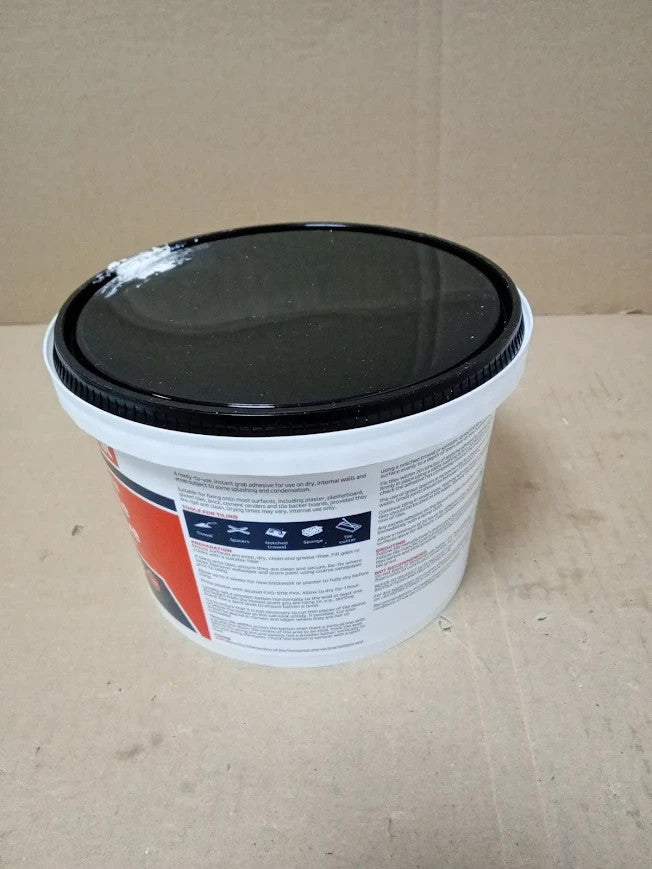 Evo Stik Wall Tile Adhesive Ready Mixed High Strength Instant Grab Economy Size
