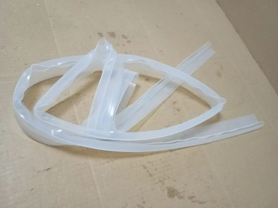 Sourcing Map F Type Shower Door Side for 3/8in Glass 86.5in Long Silicone New