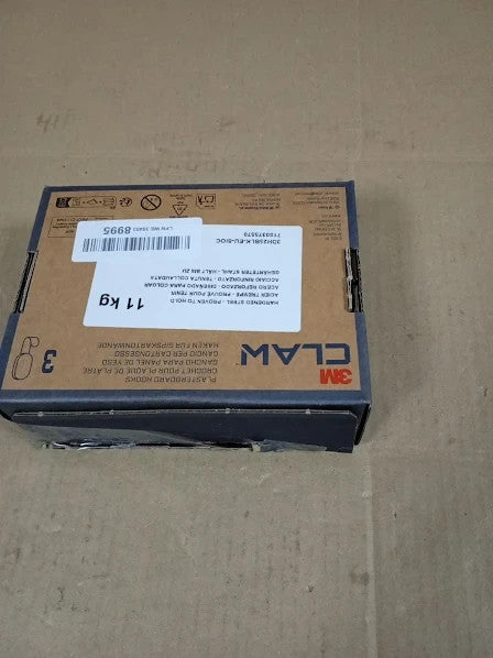 3M Claw Plasterboard Hanger 3 Hooks Holds Up To 11kg No Tools Needed New