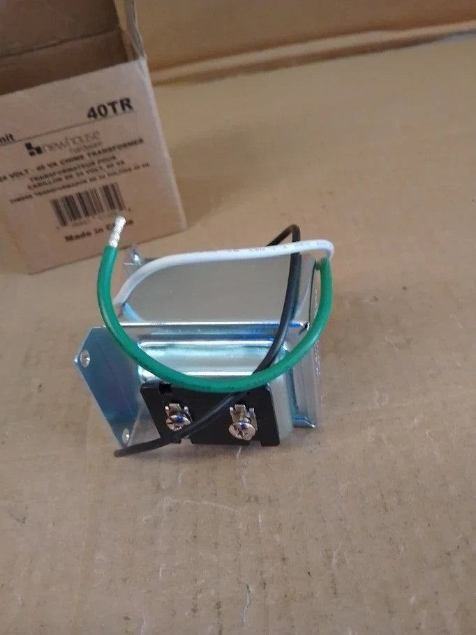 Newhouse Hardware 40TR 24 Volt 40vA Wired Door Bell Transformer Powering New