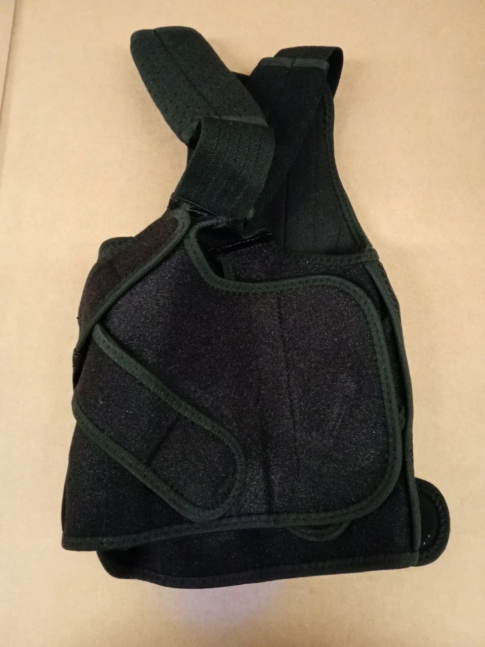 Back Support Brace Posture Corrector Adjustable Shoulder Lumbar Belt Small New