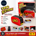 UNO GXY75 Extreme Card Game Featuring Random Action Launcher Light Sounds Age 7+
