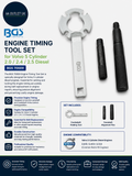 BGS 70009 Engine Timing Tool Set Volvo 5 Cylinder 2.0 2.4 2.5 Diesel