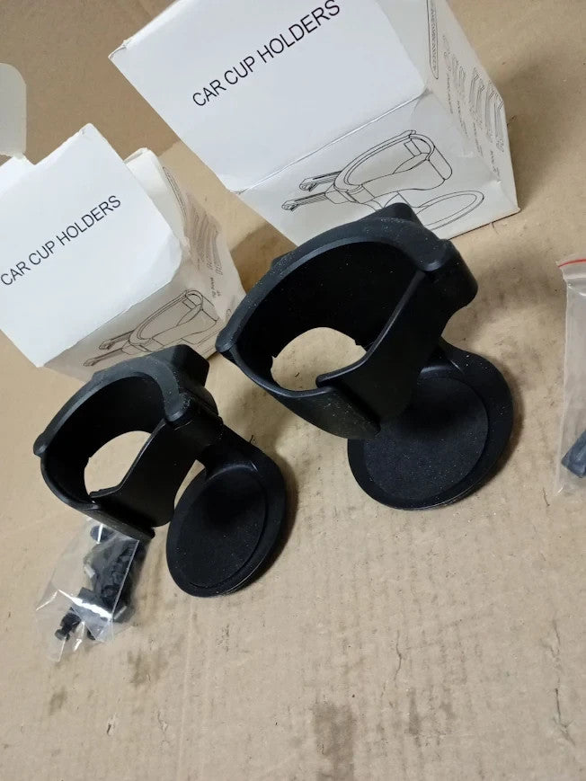 2x Universal Car Cup Holders Dashboard Door Mount Drink Holder Van Caravan New