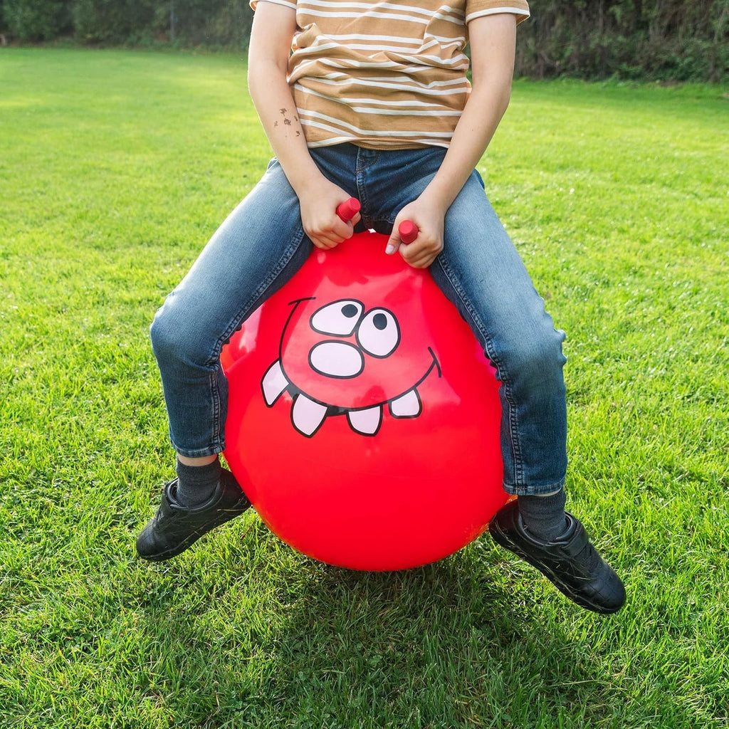Toyrific Jump N Bounce Kids Space Hopper 24in Retro Ball Easy 9x16x19cm New