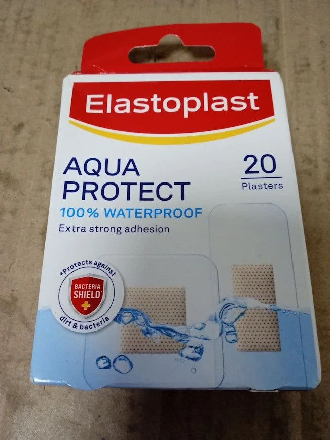 Elastoplast Aqua Protect Waterproof Plasters Strong Adhesion First Aid New