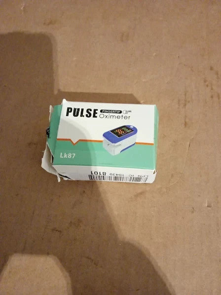 Pulse Oximeter Oxygen Heart Rate Monitor Adults Pulse Fingers SpO2 Display New