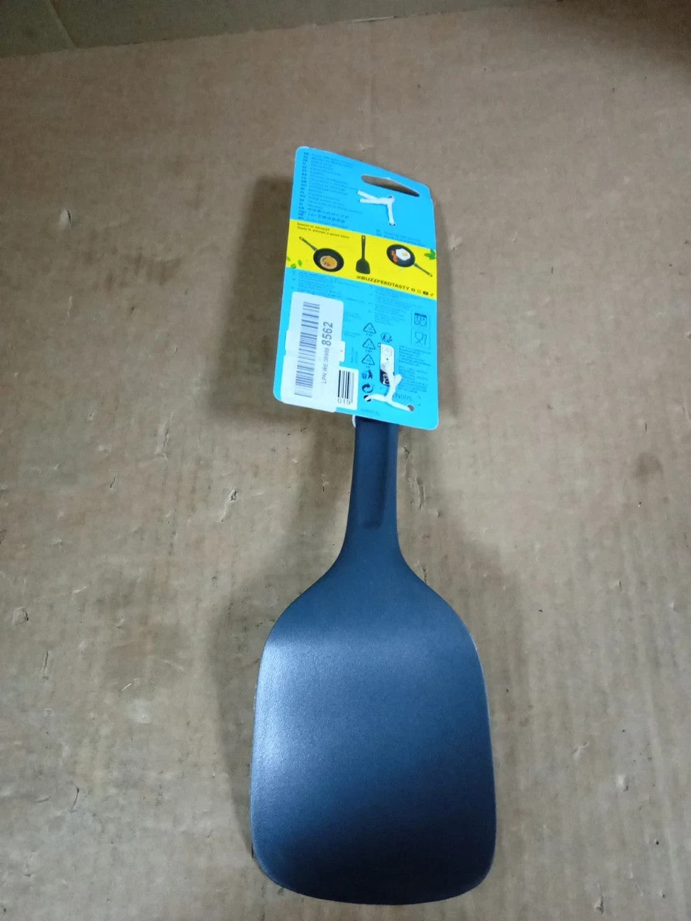 Tasty Everyday Cooking Turner Grater Angled Edge Spatula Non Stick 34x10x6cm New