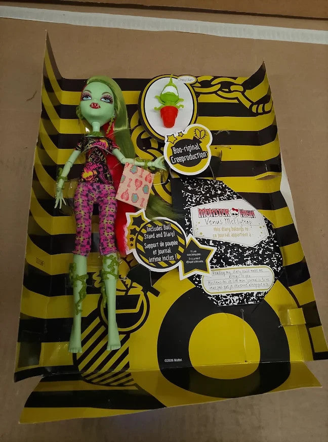 Monster High Boo riginal Creeproduction Venus McFlytrap Doll Collectible New