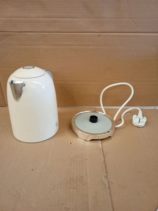 Swan SK19026CRM Solace Cordless Kettle Premium Stainless High Gloss 1.7L 3kw New