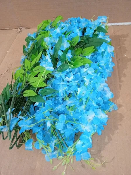 Natureman 3.6ft Hanging Garland Silk Flowers Artificial Wisteria Vine Ratta New