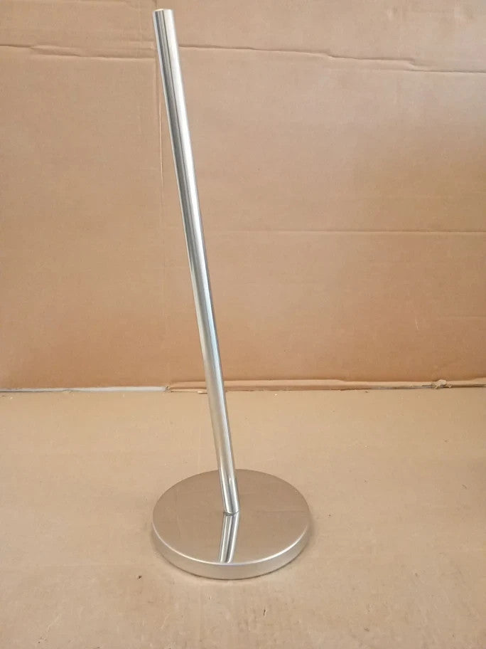 Habitat Stainless Steel Toilet Roll Holder 44x15x15cm Waste Bin 1Litre