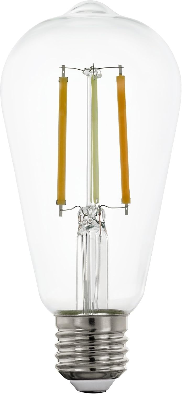 Eglo Connect Smart Home E27 LED Filament Light Bulb ST64 ZigBee Transparent New
