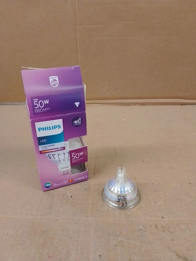 Philips LED Reflector Light Spot 7W 50W Equivalent Cool White 4000K New