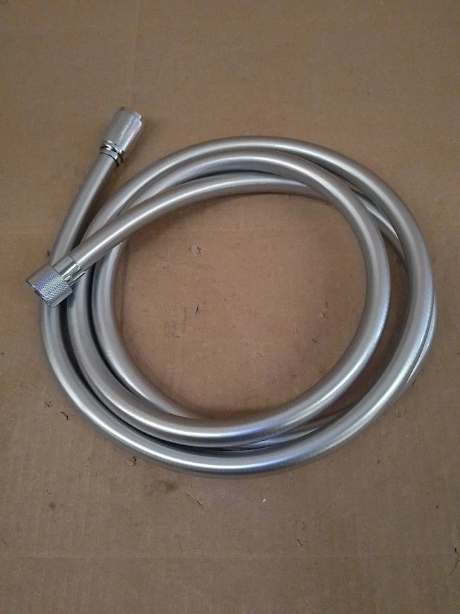 Grohe VitalioFlex Silver TwistStop Smooth Shower Hose Quickfix 2m