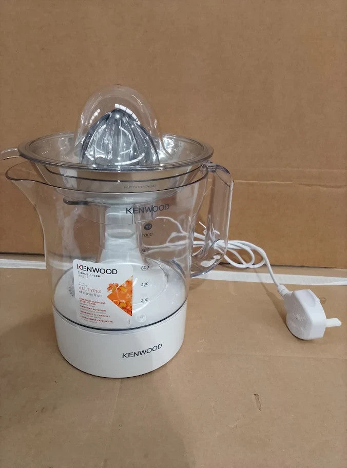 Kenwood JE290A KE JE290 Juicer 40w 1Liter White Smart Pulp Control 10x5x10cm New