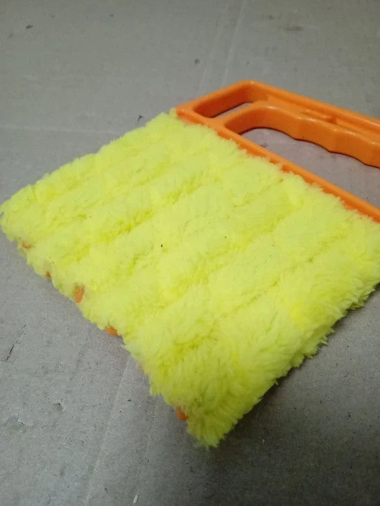 Koksi Wet Dry Venetian Window Blind Cleaner Brush Ergonomic Handle Dust
