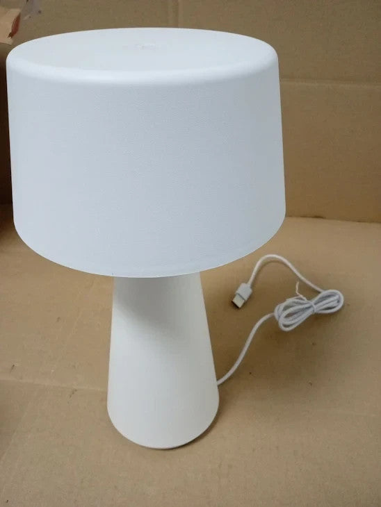 Eglo Led Outdoor Table Huesa Rechargeable Bedside Lamp Touch Dimmable