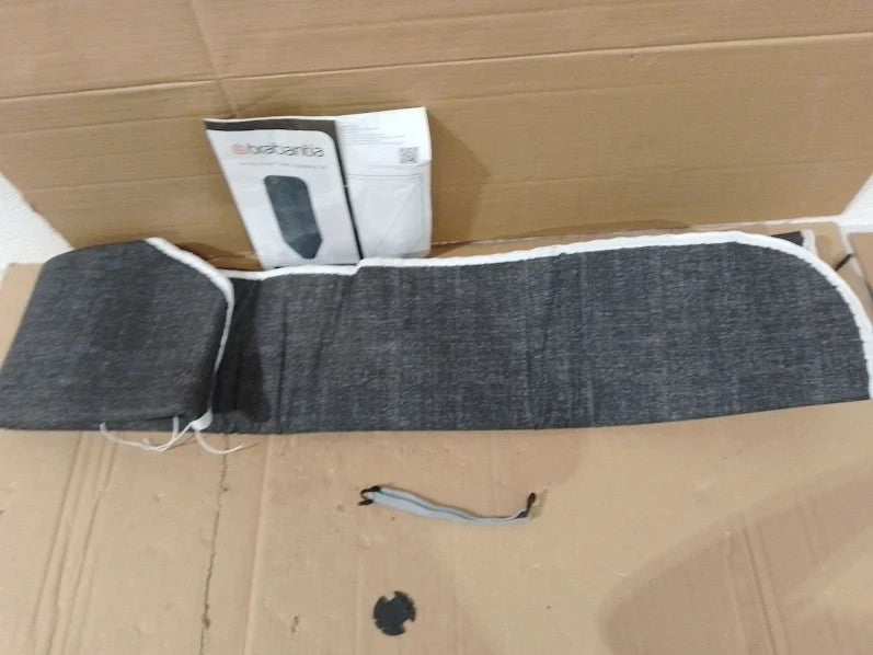 Brabantia Ironing Board Cover Denim Black 100% Cotton Top Layer 124x45x100cm New