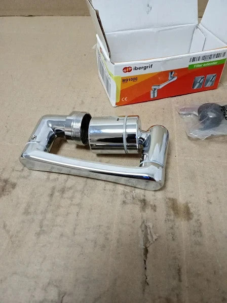 Ibergrif Tap Extender Kitchen Sink 1440° Swivel Robotic Arm Faucet Aerator New