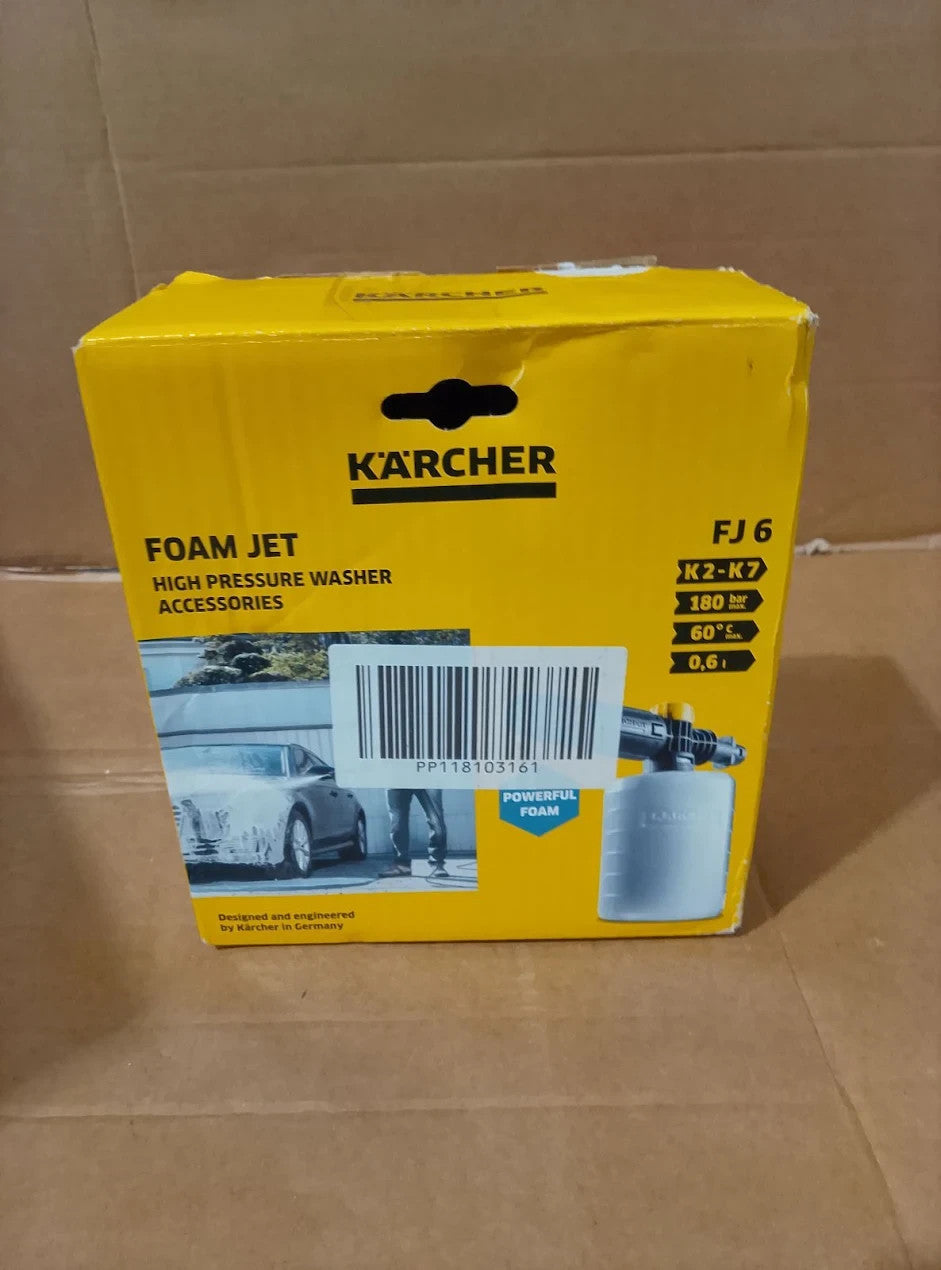 Karcher 26431470 FJ6 Jet Nozzle 0.6L Capacity Foamer Pressure Washer Accessory