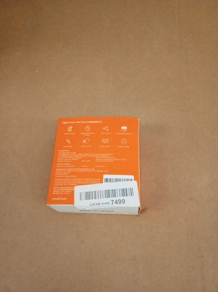 Sonoff Zigbee Smart Light Switch Hub 120V 86 Type 3 Gang 8.7x8.7x4cm New