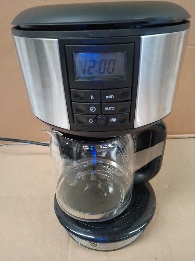 Russell Hobbs Buckingham Filter Coffee Machine 1.25L Carafe 10Cups Fast Brew