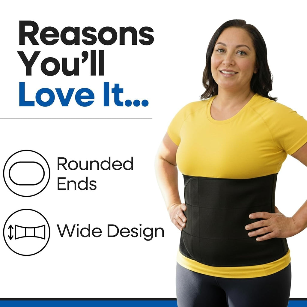 Abdominal Binder Post Surgery Tummy Tuck Postpartum Belly Band Wrap XXL New