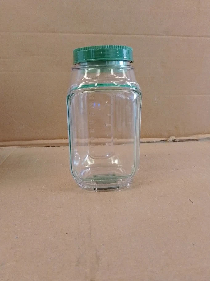 Vluvla Salad Pod Jar Portable Container Leakproof Dressing Cup Vertical 1L