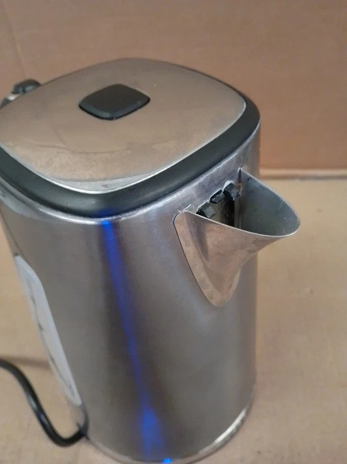 Russell Hobbs Luna Grey Stainless Steel 1.7L Cordless Electric Kettle Quiet Fast