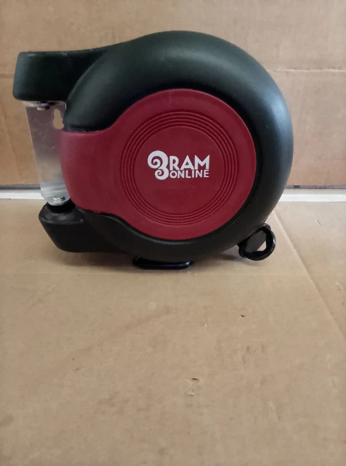 Ram 30 Metre Retractable Reel Clothes Lines Washing With Twin Cable Wall Mounted