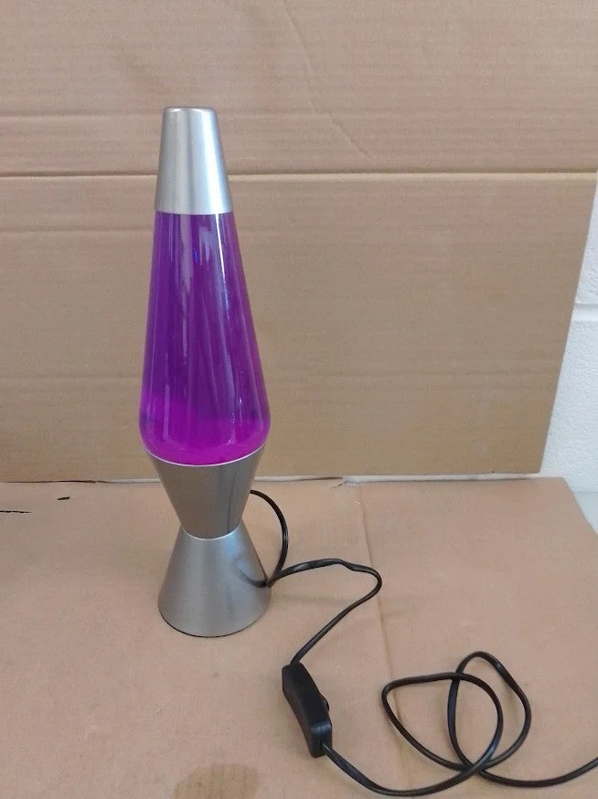 Fuchsia Mirage Lava Lamp 14.5in Pink Violet Decorative Light Quality Design New