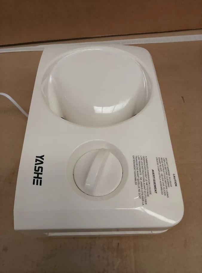 Yashe Foldable Food Electric Meat Slicer Adjustable Thickness 0–15mm 180w