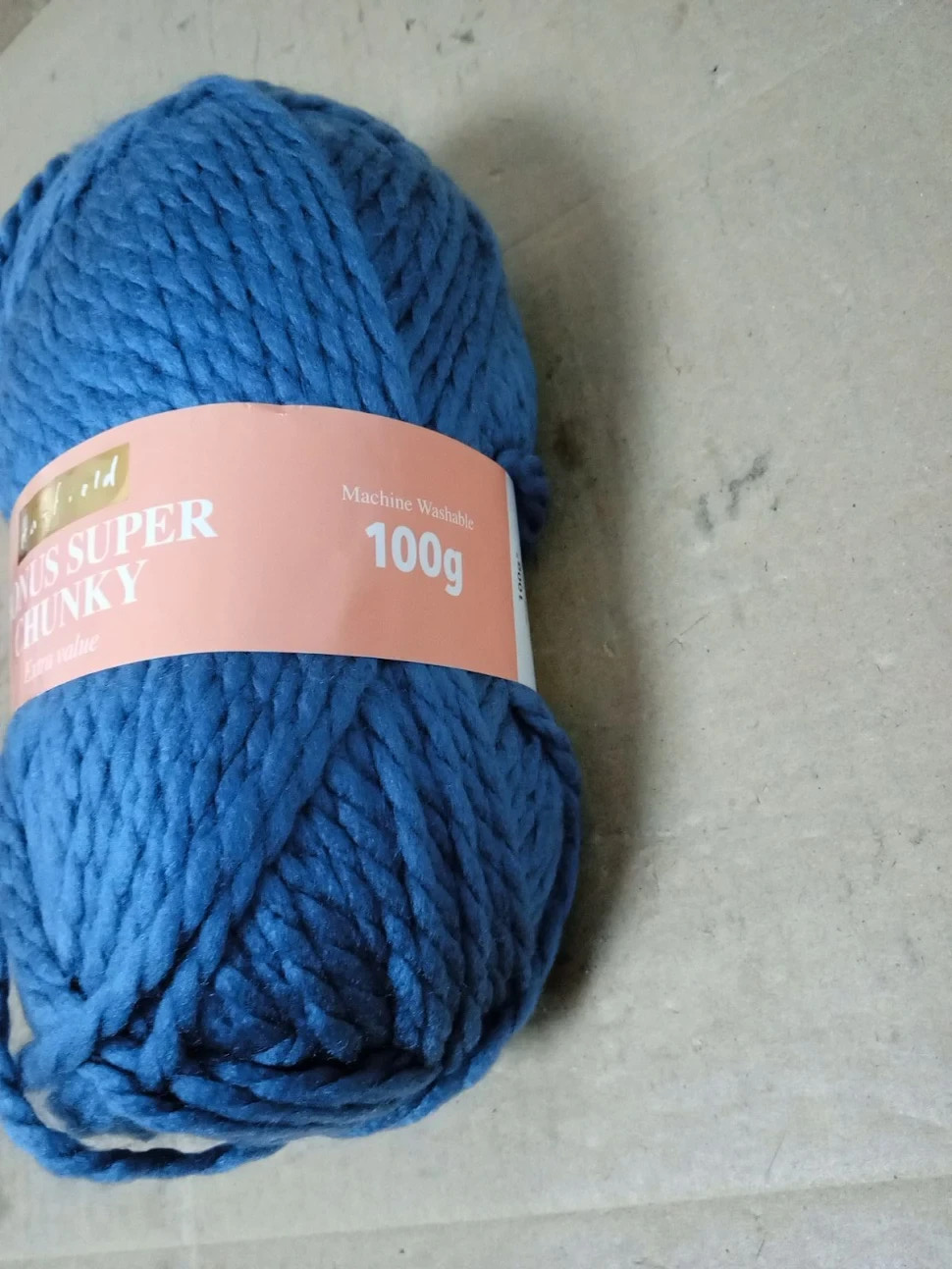 Sirdar Hayfield Bonus Super Chunky Ocean Blue 609 100g New