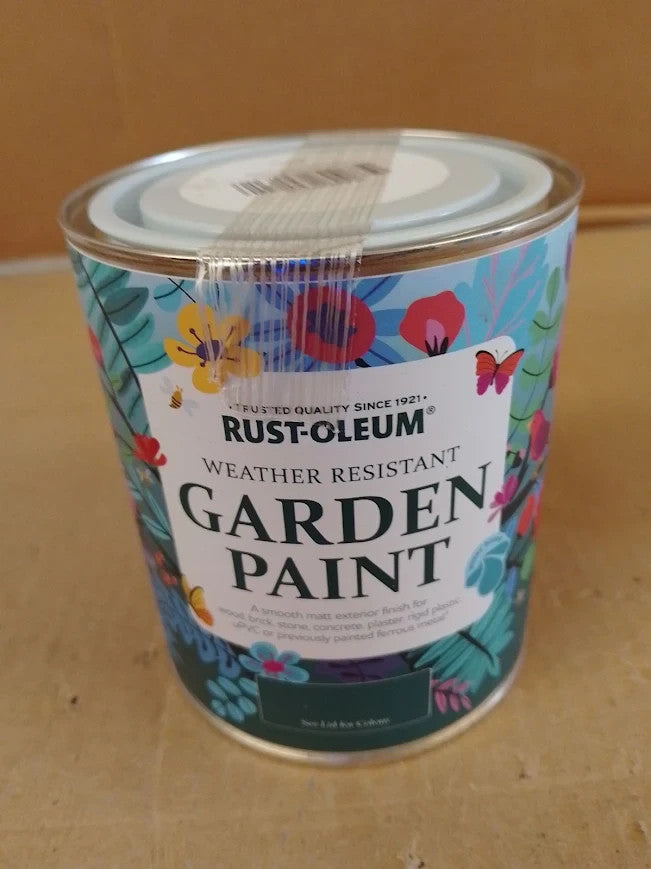 Rust Oleum Pink Mould Resistant Garden Paint Matt Finish Haversham 750ml New