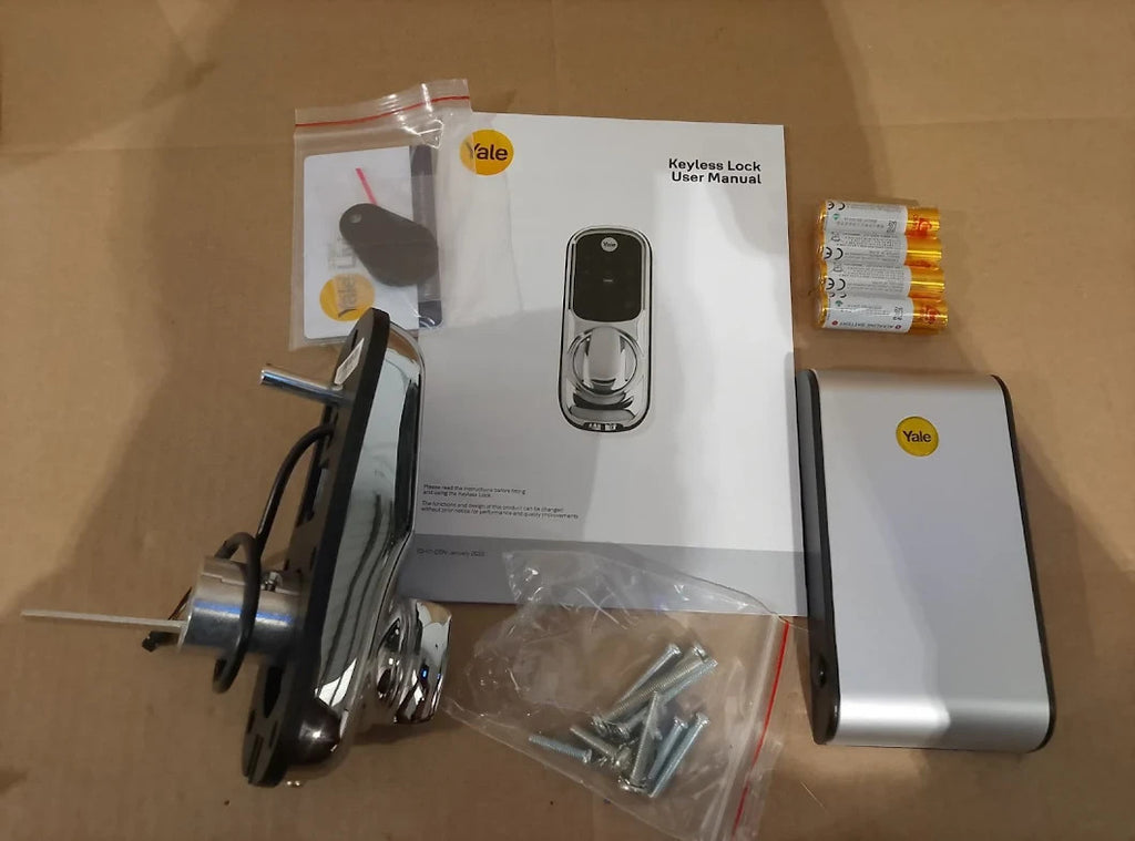 Yale Keyless Connected Smart Lock Chrome No Module No Lockcase Heavy Duty New