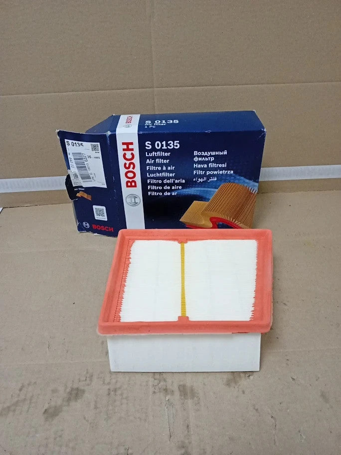 Bosch S0135 Car Air Filter Separates Particles Air Intake Moisture Resistant New