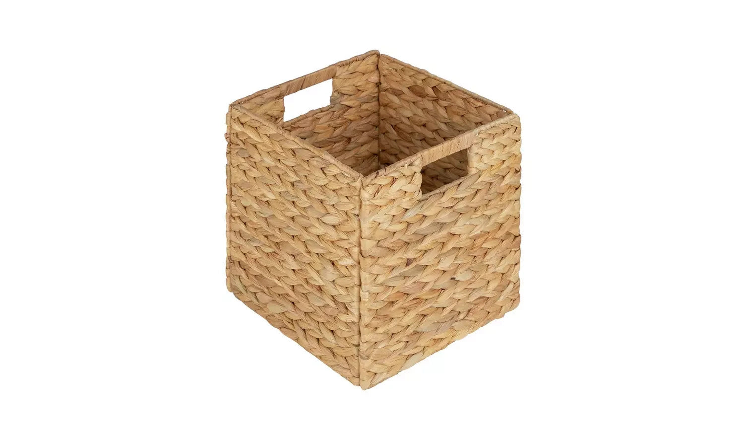 Habitat Set 2 Hyacinth Square Basket Storage 28x28x28cm New