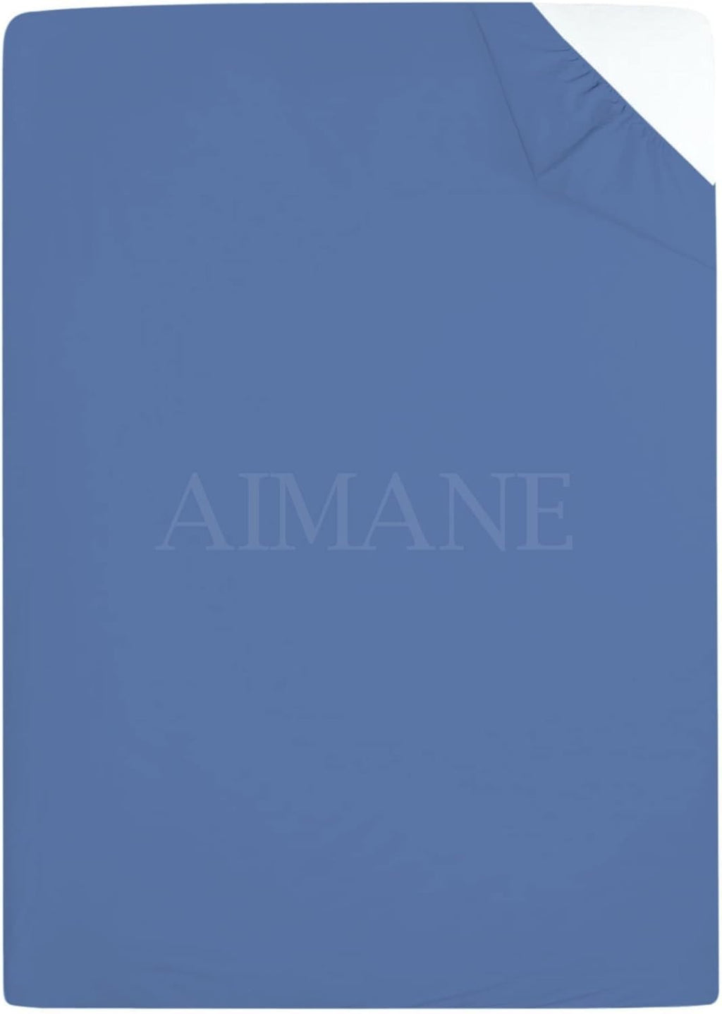 Aimane Single Fitted Sheet 90x190cm Non Iron Percale Easy Care Poly Cotton New
