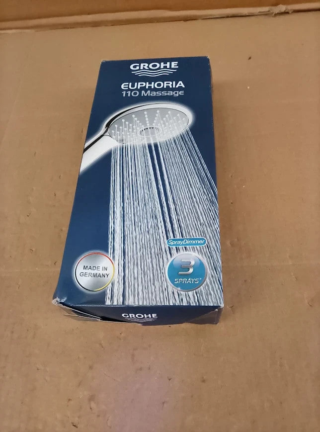 Grohe 27221000 Euphoria Massage 110 Hand Shower 3 Sprays