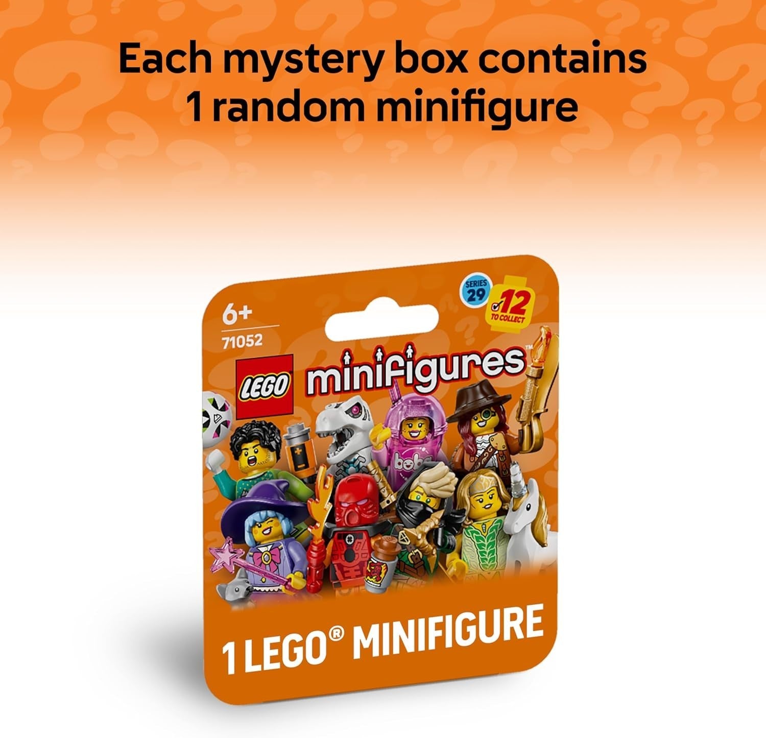 LEGO Minifigures Series 29 Blind Box Collectible Figures 71052 Ages 6+ New