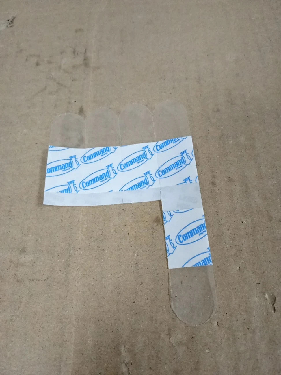 Command Decorating Hooks Mini Transparent Multi 4 Pieces Adhesive Damage Free