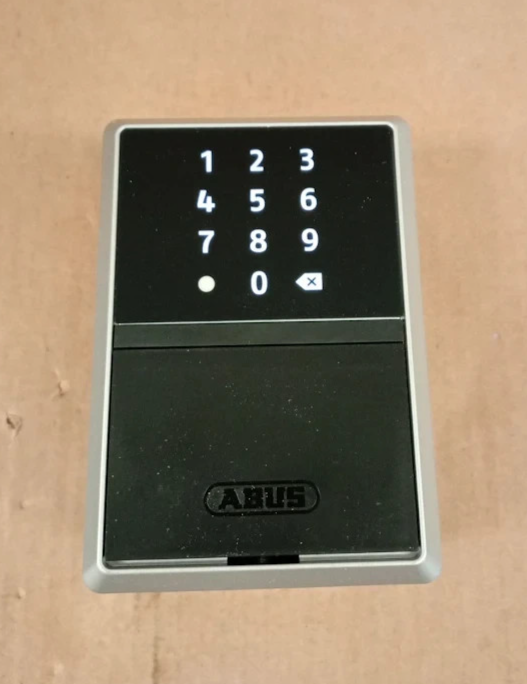 ABUS 787 Smart BT KeyGarage Bluetooth Key Safe Lock Box Black Silver Design New