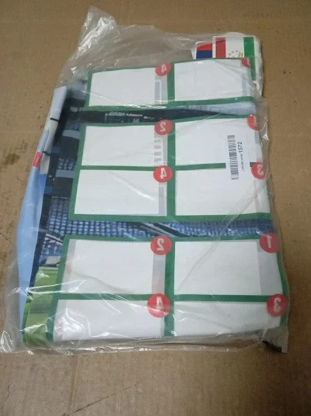 Komico Football 2026 Wall Chart Banner Large 48 Team Tournament 180x110cm New