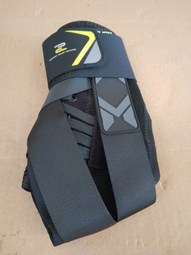 Zoelion Ankle Support Side Stabilizing Pads Quick Lace Up Brace Small New