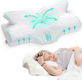 Elviros Cervical Memory Foam Pillow Ergonomic Neck Shoulder Support New