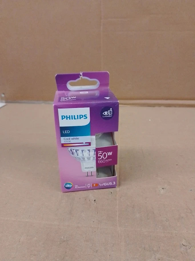 Philips LED Reflector Light Spot 7W 50W Equivalent Cool White 4000K New