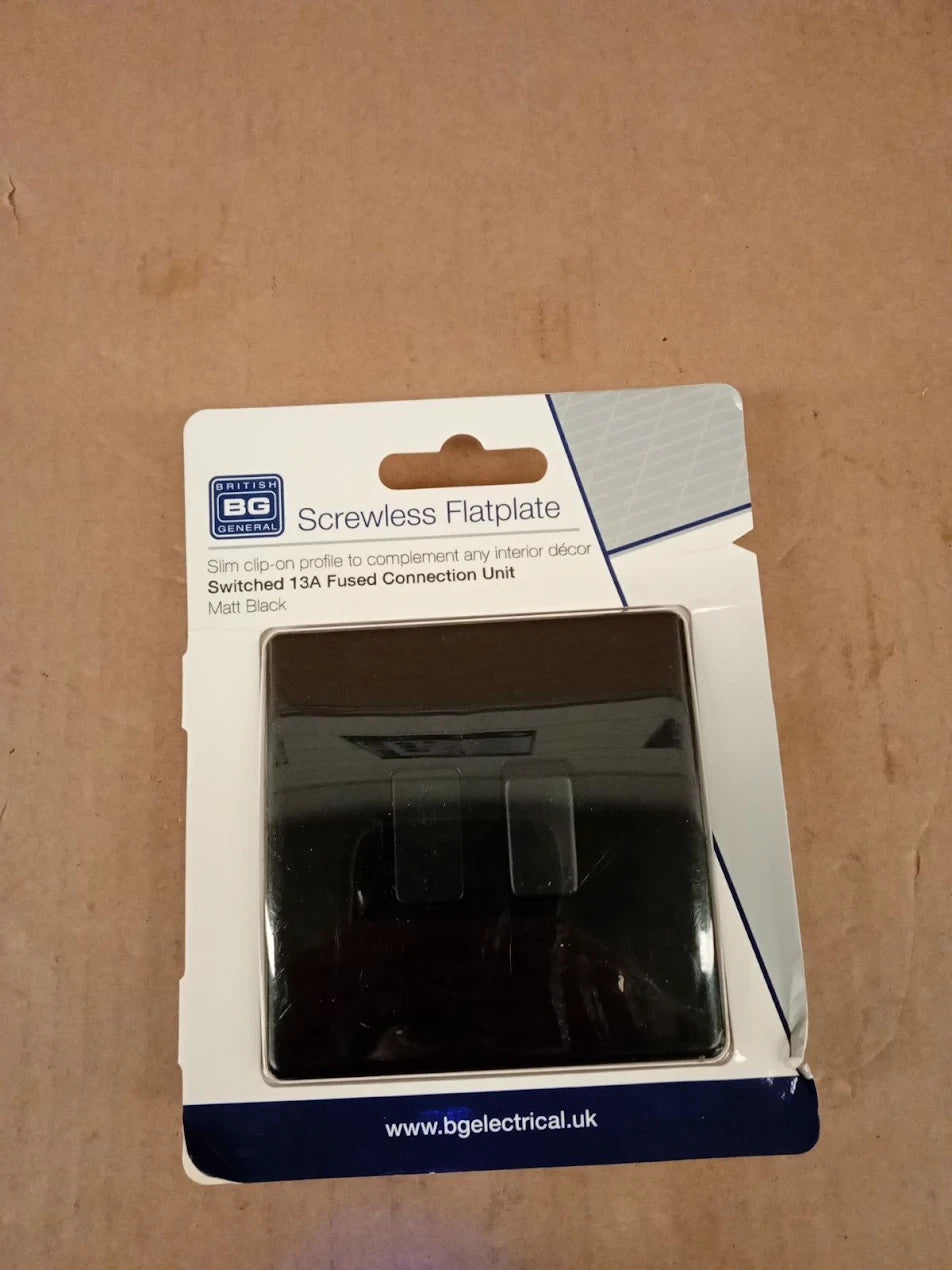 Bg Electrical Switched Fused Connection Unit Fused Spur Switch Double Pole New